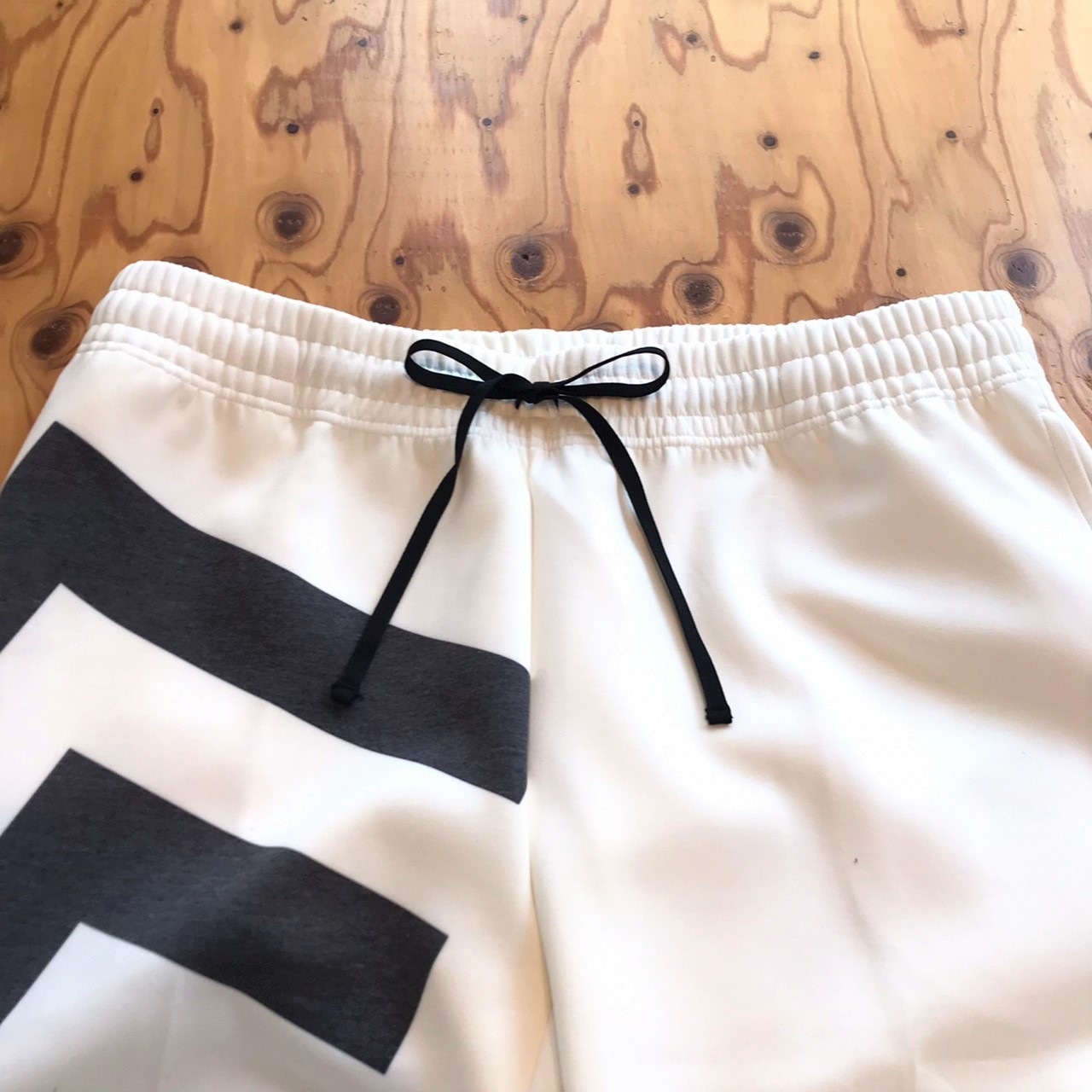 ALLWAYストレッチパフパンツ　【WHITE×BLACK】