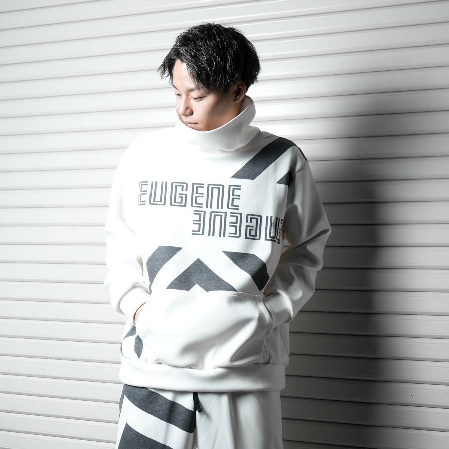 ALLWAYストレッチパフハイネック　【WHITE×BLACK】