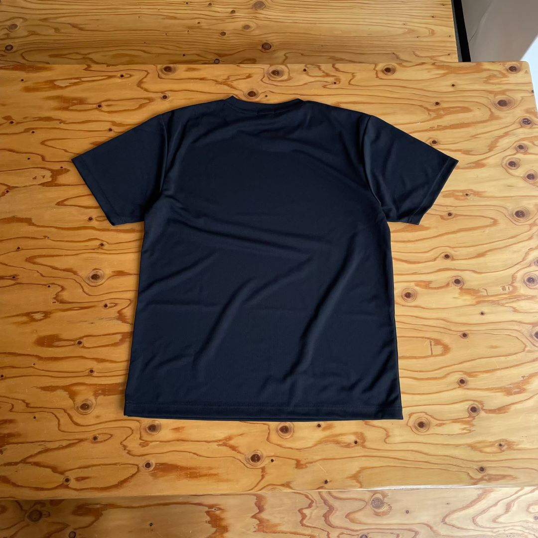 【EUGENE】スムースドライ Tシャツ（Vネック） ■ワンポイントロゴ01