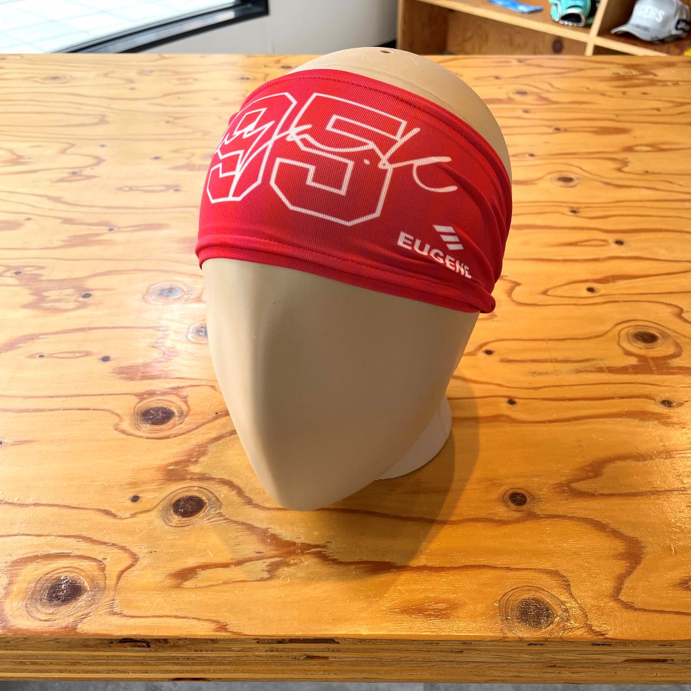 【ナンバー&テキスト変更可能】 EUGENE デザインストロークネーム ヘッドバンド
