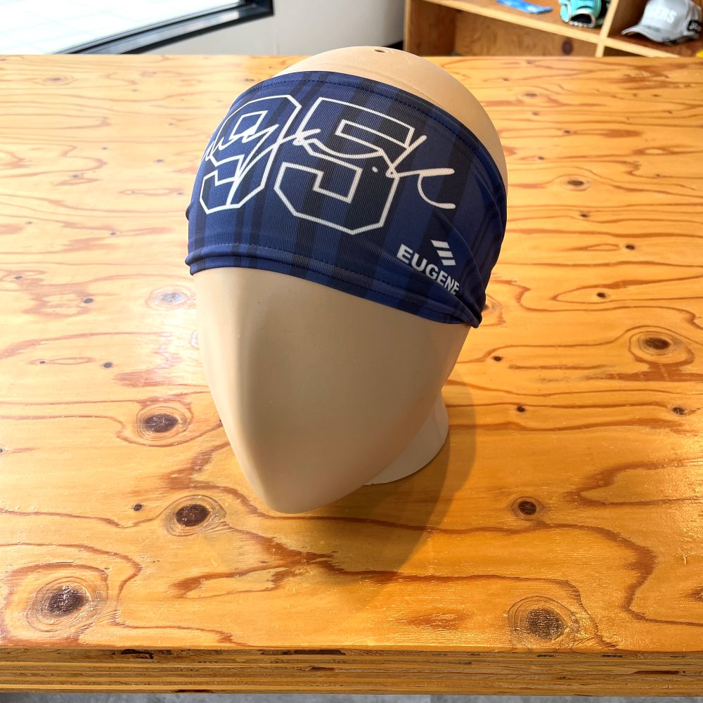 【ナンバー&テキスト変更可能】 EUGENE デザインストロークネーム ヘッドバンド