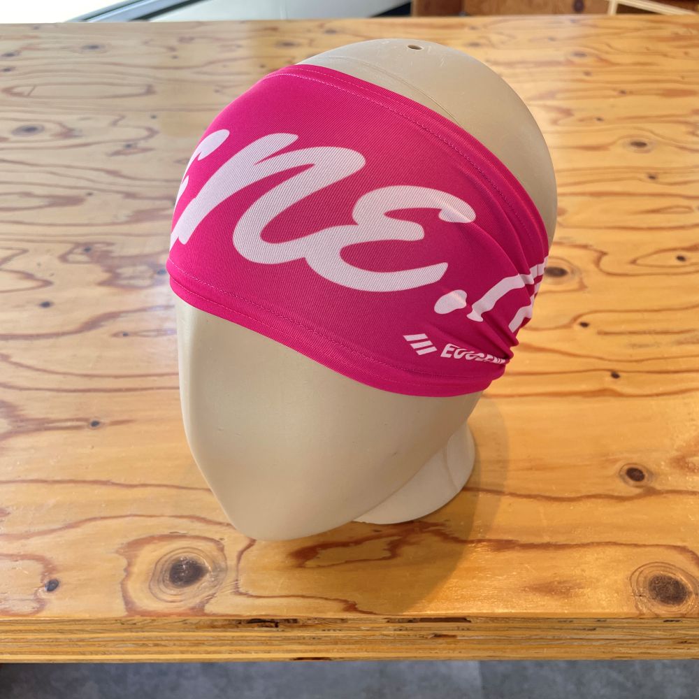 【ナンバー&テキスト変更可能】 EUGENE スランティングネーム ヘッドバンド