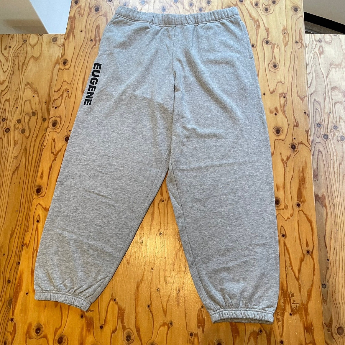 EUGENEオリジナル スウェットパンツ2024【グレー】（セットアップ可能）