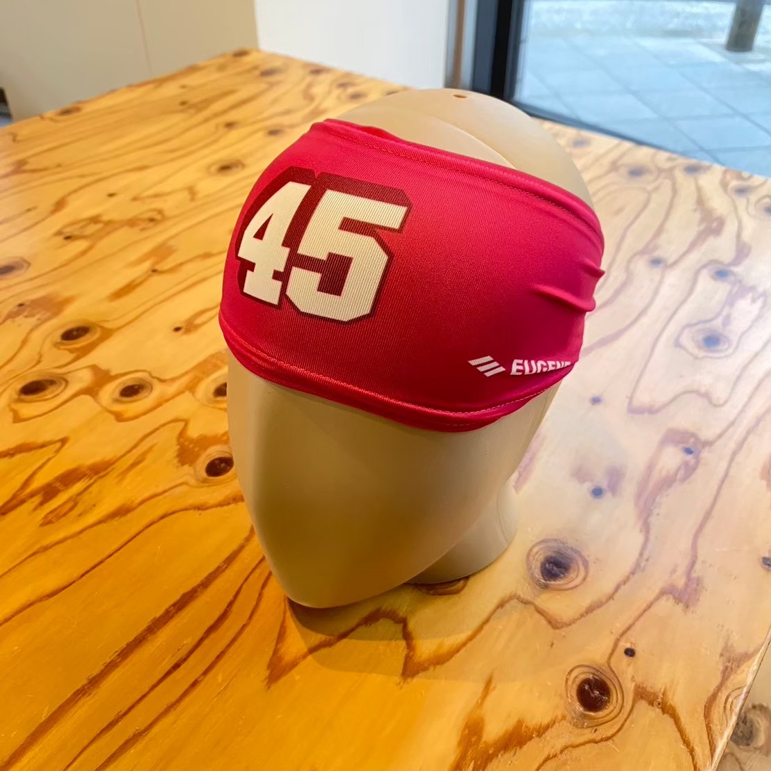 【ナンバー変更可能】 EUGENE ポップアップナンバー ヘッドバンド