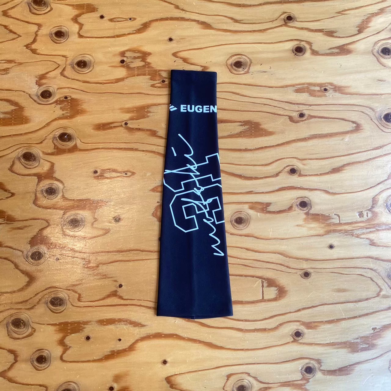 【ナンバー&テキスト変更可能】EUGENEオリジナルアームスリーブ（片腕用）　 ロングタイプ【ストロークネーム】