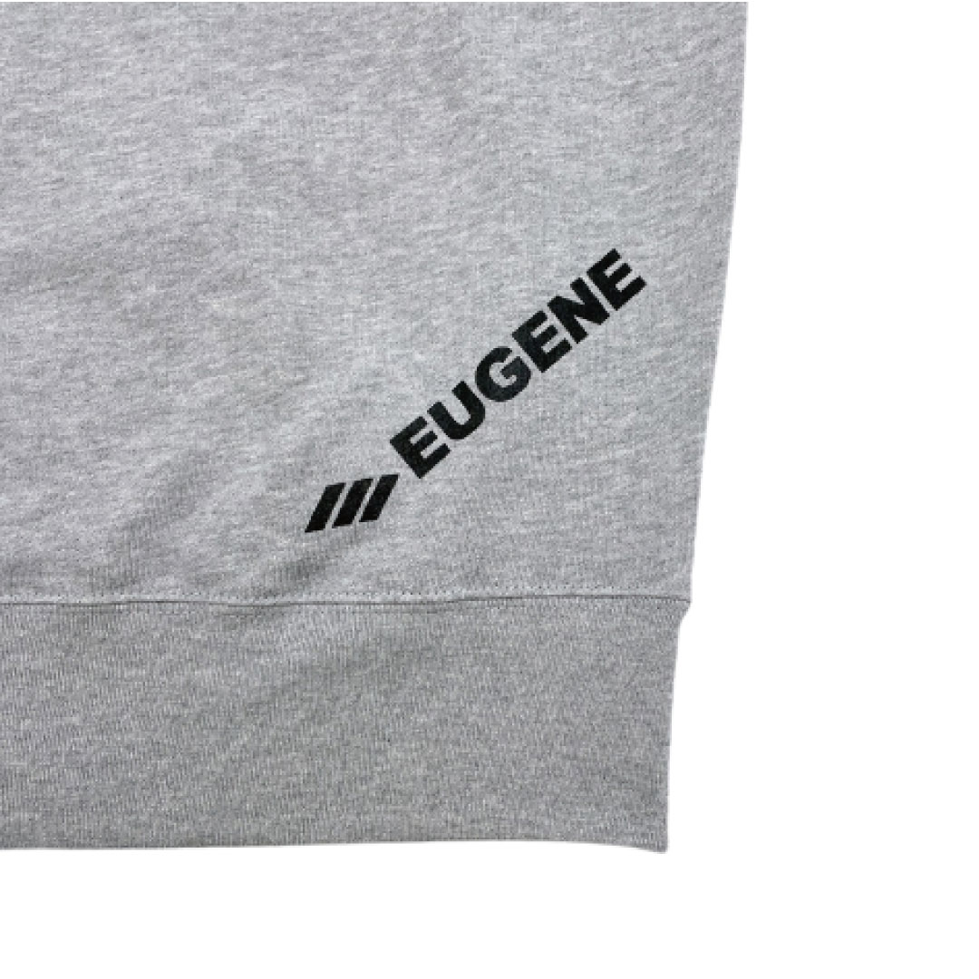 EUGENEオリジナル フードプルパーカー【グレー】