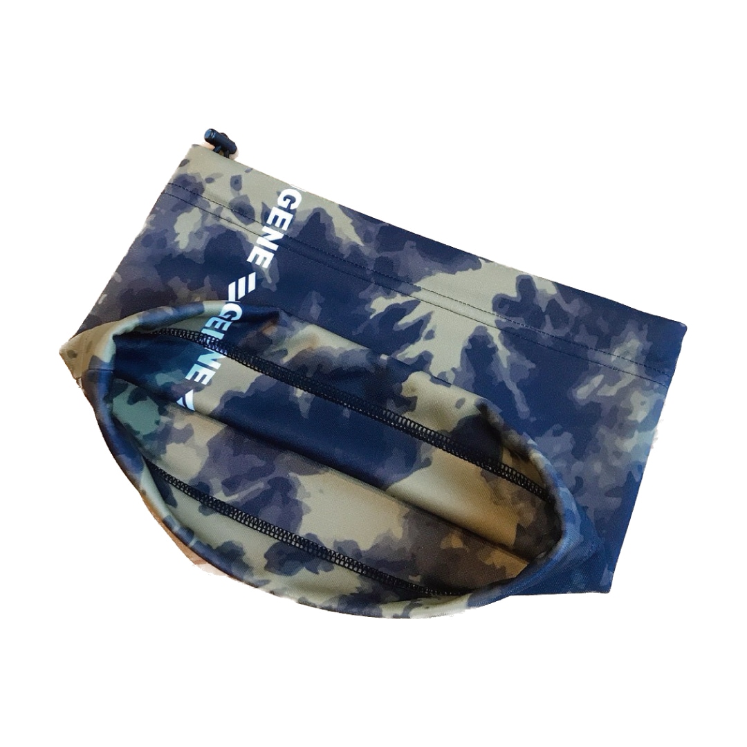 EUGENEオリジナル アースカラーネックウォーマー【裏ボアなしラインロゴ】