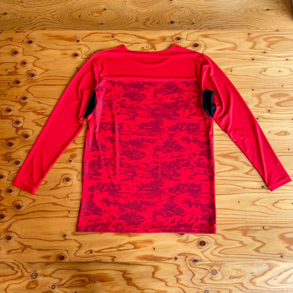 2wayオルタナーアンダーシャツ　デジカモ柄【レッド】