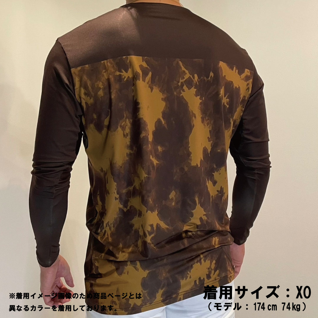 2wayオルタナーアンダーシャツ　デジカモ柄【レッド】