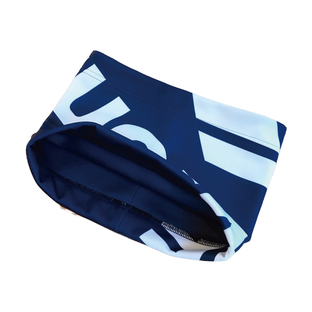 EUGENEオリジナル アースカラーネックウォーマー【裏ボアなしビッグロゴ】