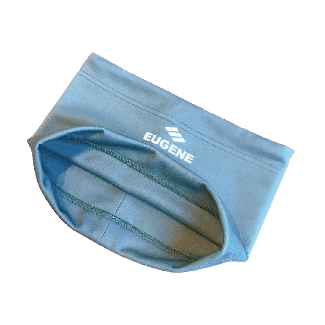 EUGENEオリジナル アースカラーネックウォーマー【裏ボアなしワンポイントロゴ】