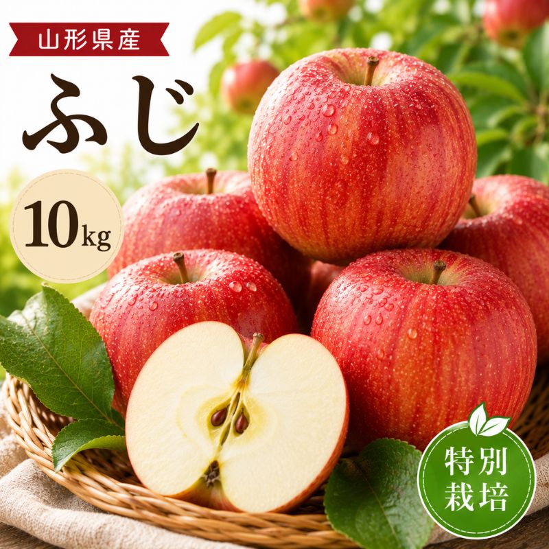 米沢郷のりんご　ふじ10kg(山形県産)_s70