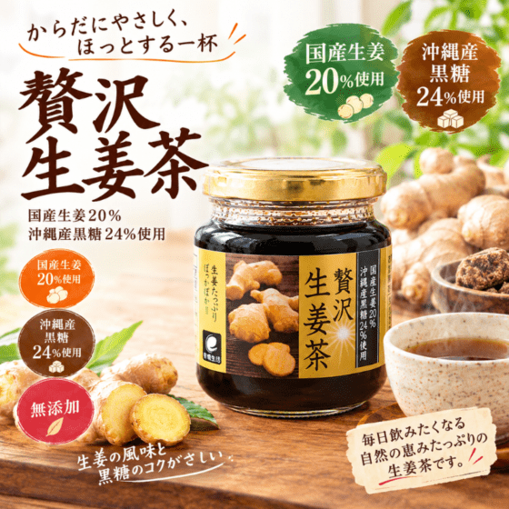 【卸会員限定】贅沢生姜茶×12本_s10