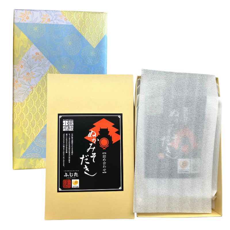 【ギフト包装】ぬかみそだき3袋セット(さば2袋・いわし1袋)_s25