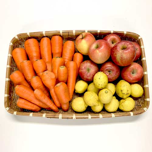 選べる人参りんごレモンセット(有機栽培同等または特別栽培）_s26
