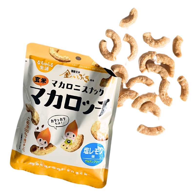 玄米マカロッチ19g（塩レモン味）　10袋セット_s10