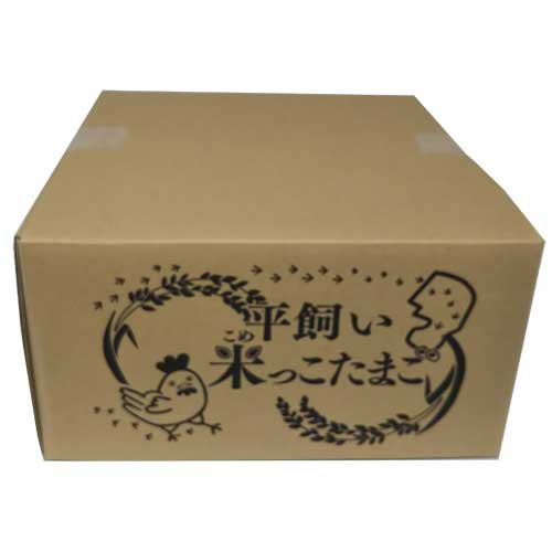 [定期購入]米沢郷の平飼い米っこたまご50個前後(破損補償5個含む)_s20