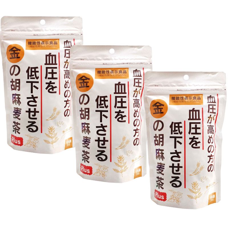 [定期購入]【3袋】金の胡麻麦茶plus(5g×18袋)_s10
