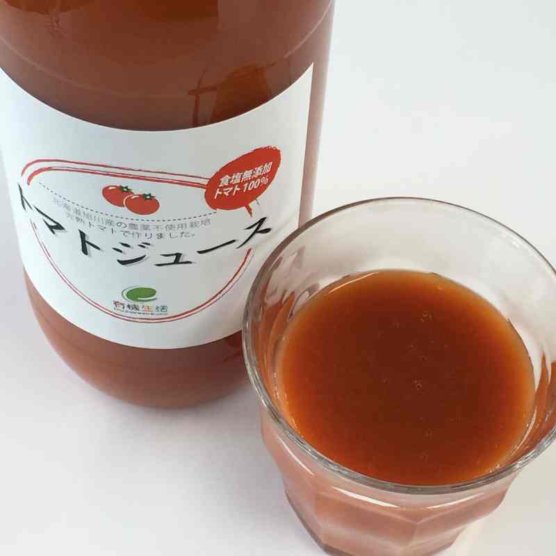 有機生活のトマトジュース(濃縮トマト還元)(無塩)1000ml×3本_s10