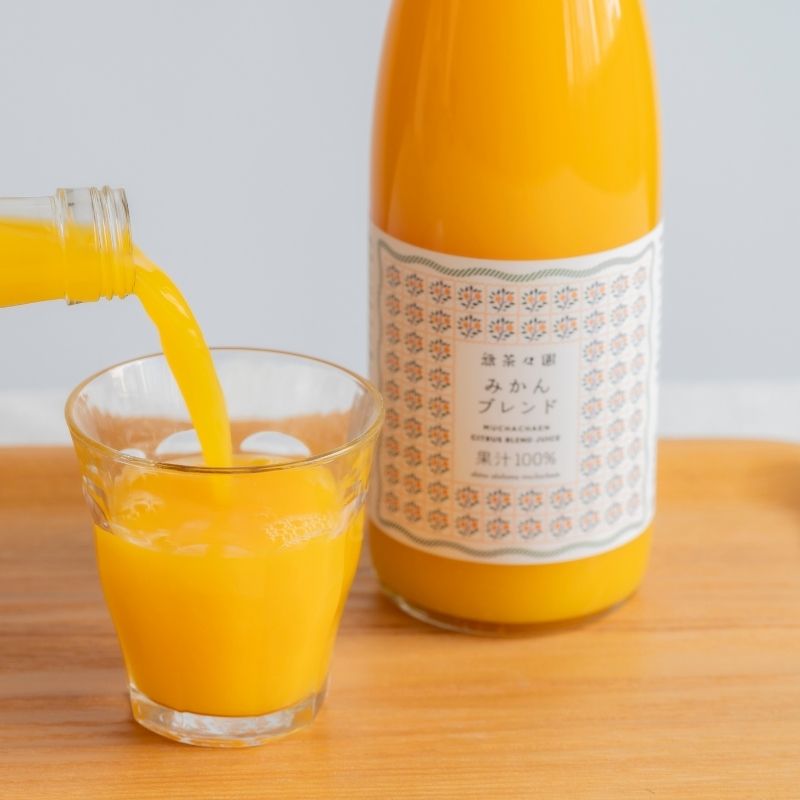 無茶々園のみかんジュースブレンド720ml×4本_s50