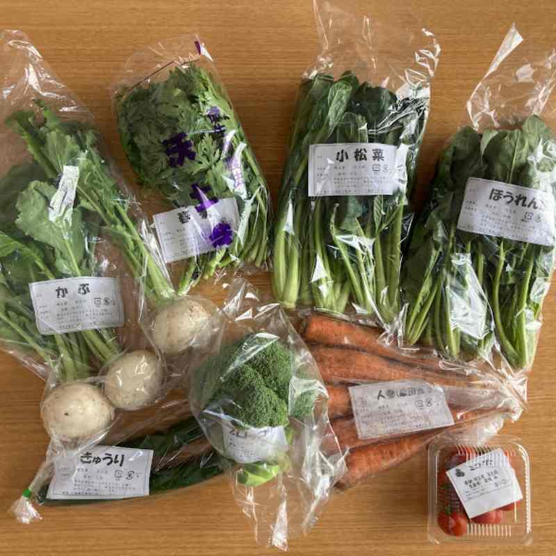 埼玉・沃土会の季節の野菜8品(埼玉県・深谷市)_s60