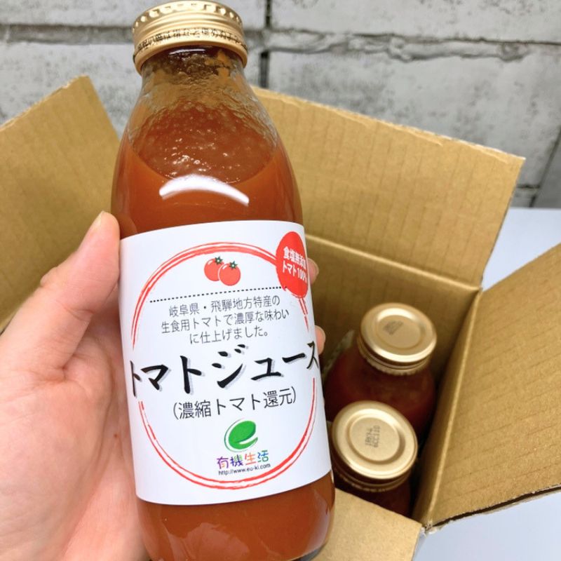 有機生活の人参＆トマトジュース（350ml×各3本）_s10