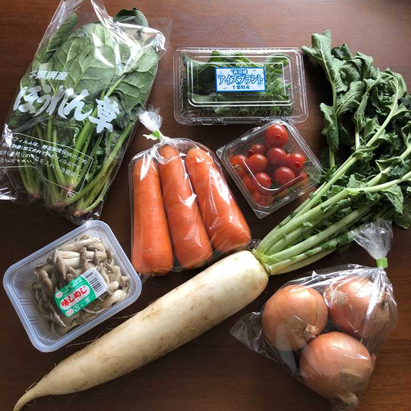 [定期購入]あさひの野菜と卵のセット（小）_s90