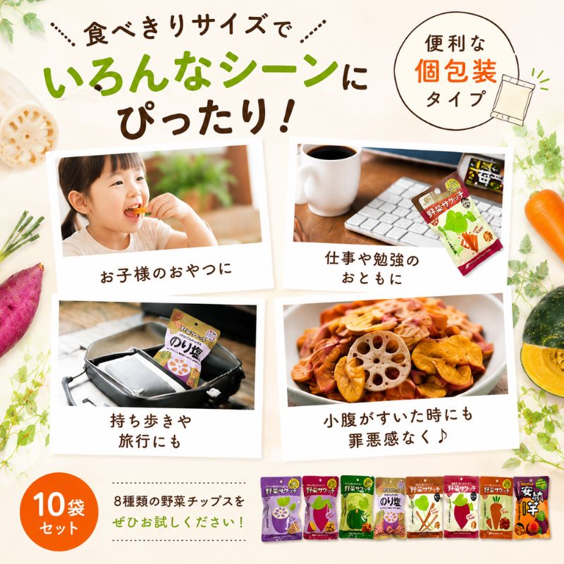 [お試し]野菜サクッチ食べきりサイズ10袋セット_s10
