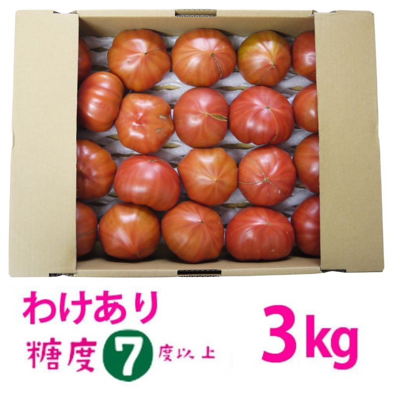 わけあり純情ハート3kg(糖度7度以上)たかしまフルーティトマト(数量限定)_s28