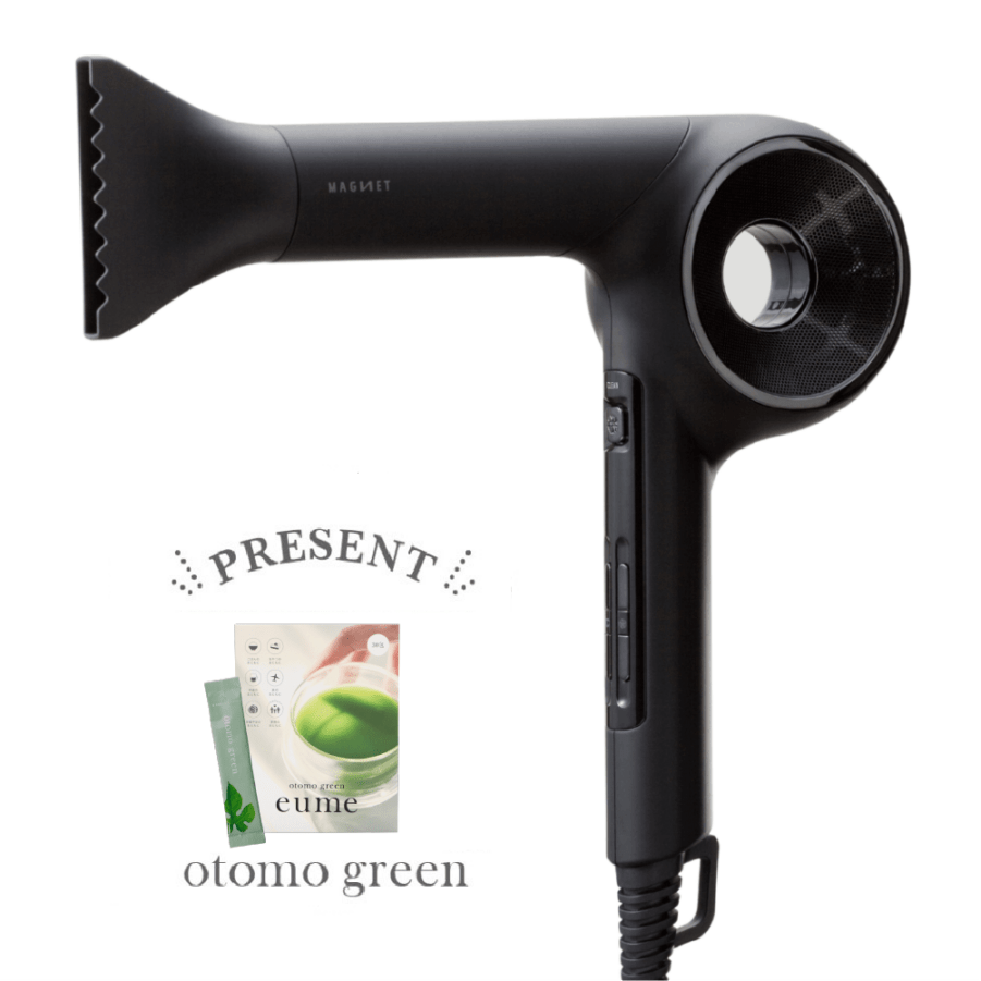 【ポイント5倍】<br>マグネットヘアプロ ドライヤーゼロブラックプラス