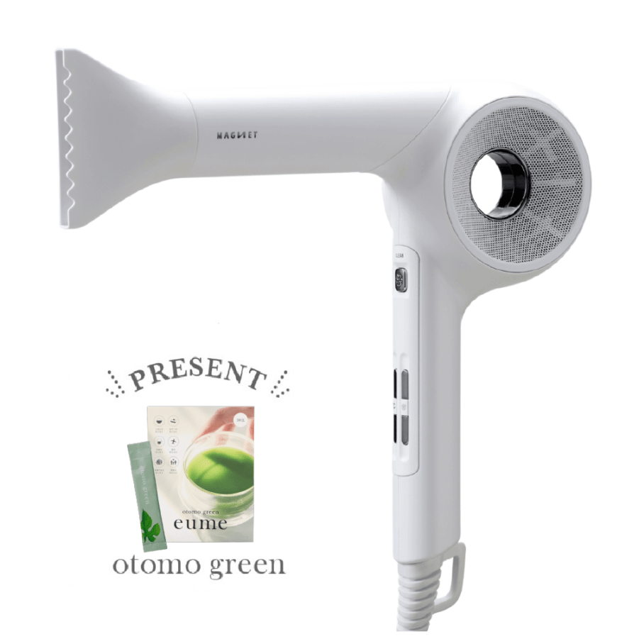 【ポイント5倍】<br>マグネットヘアプロ ドライヤーゼロ ホワイトプラス