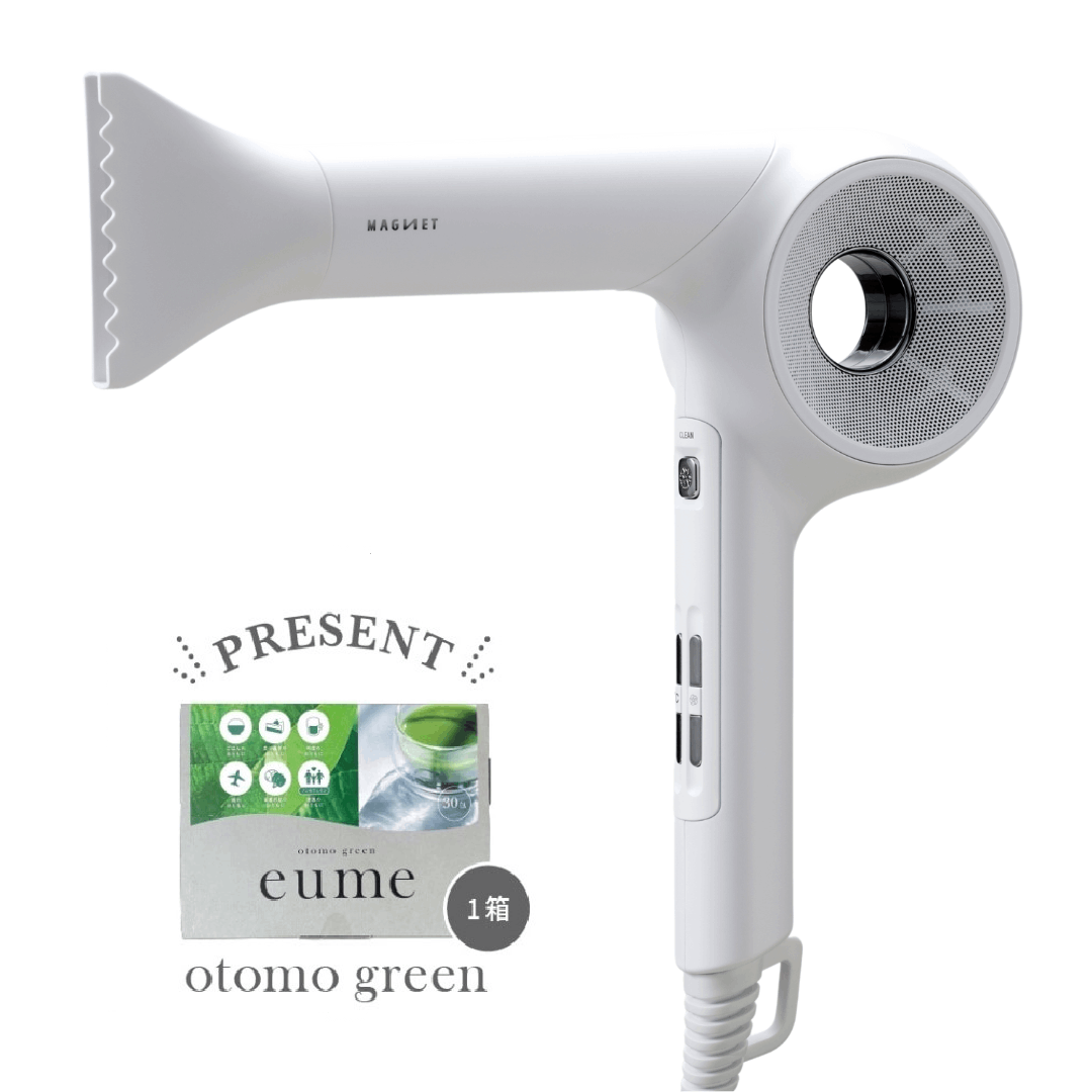 【ポイント5倍】<br>マグネットヘアプロ ドライヤーゼロ ホワイトプラス