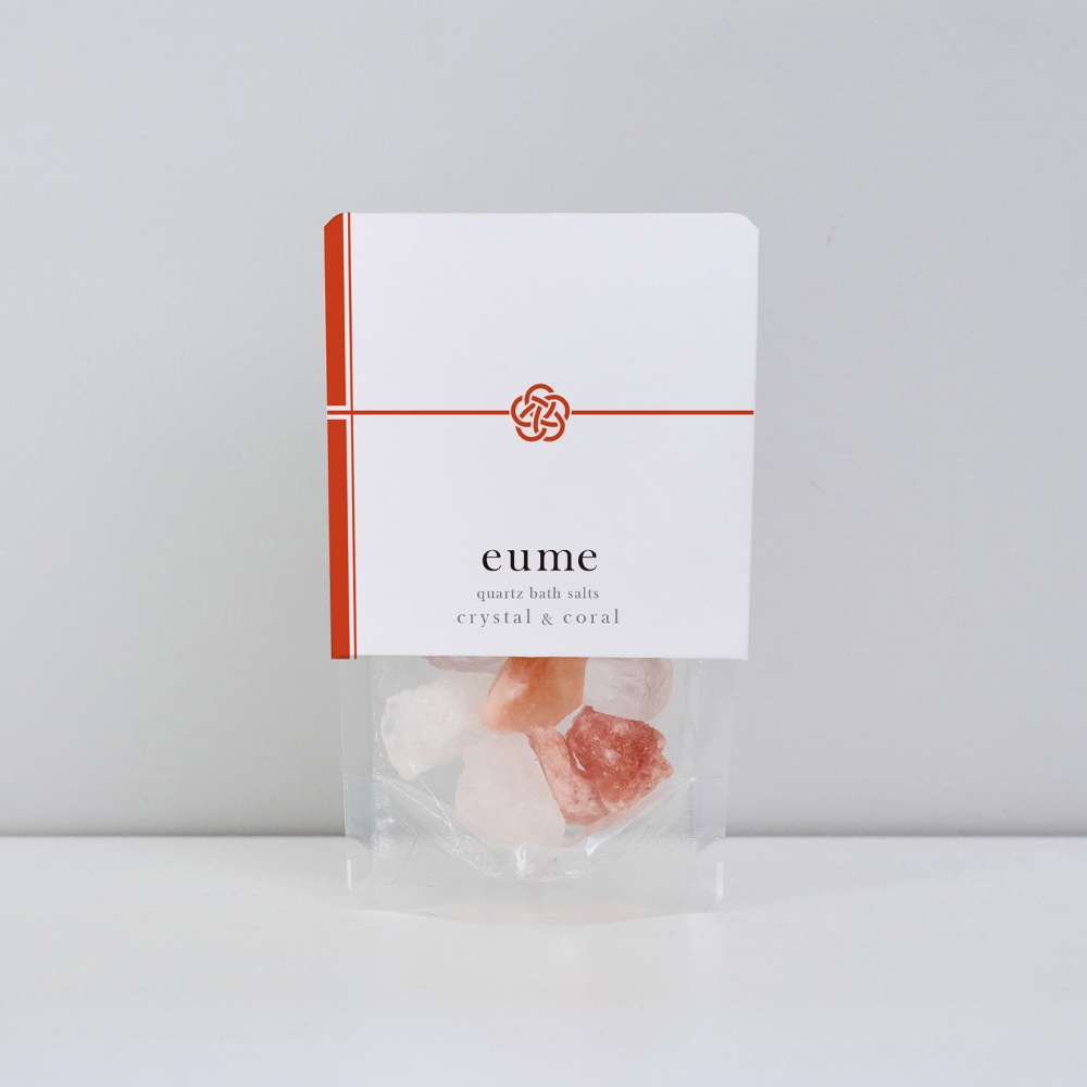 【まとめ注文】 <br>クォーツバスソルト<br>クリスタル&コーラル<br>トライアル