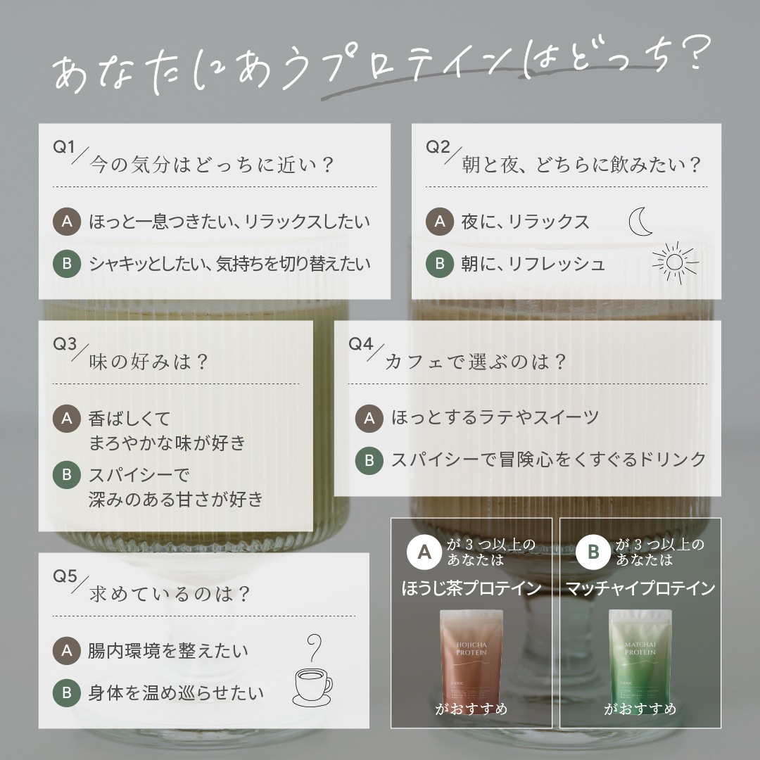 <1ヶ月2袋定期><br>HOJICHA PROTEIN