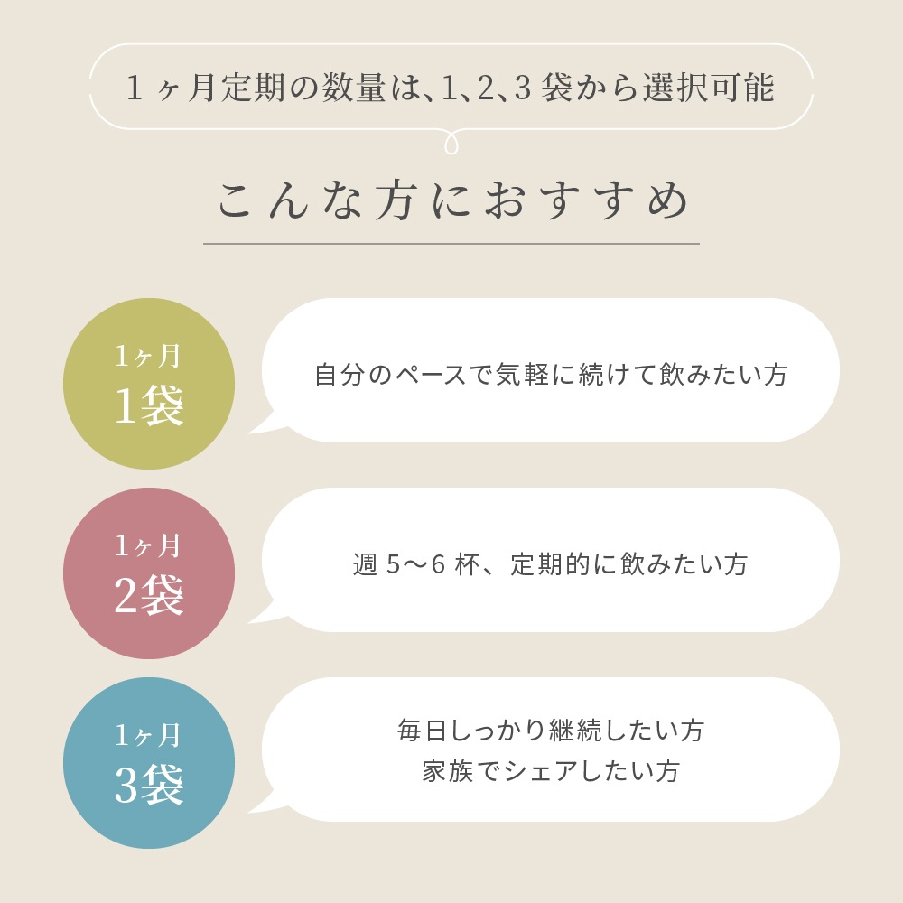 <1ヶ月3袋定期><br>HOJICHA PROTEIN