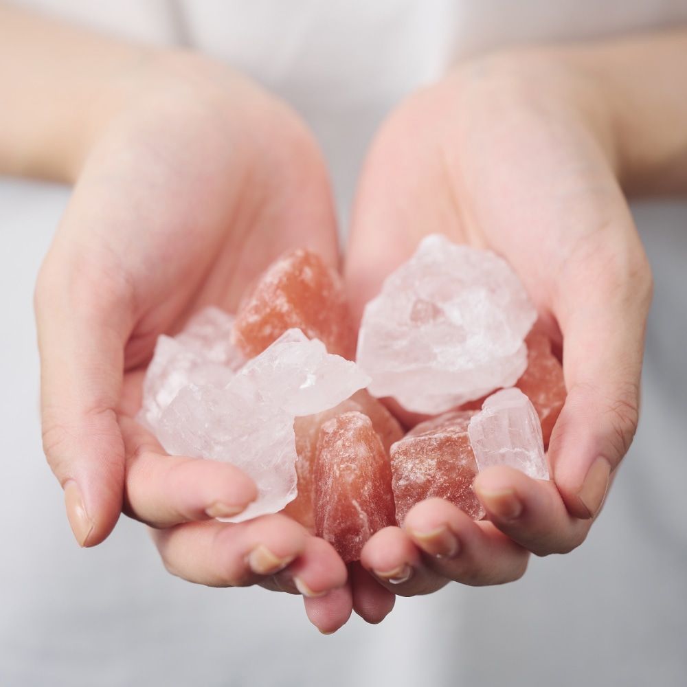 【new】クォーツバスソルト<br>クリスタル&コーラル