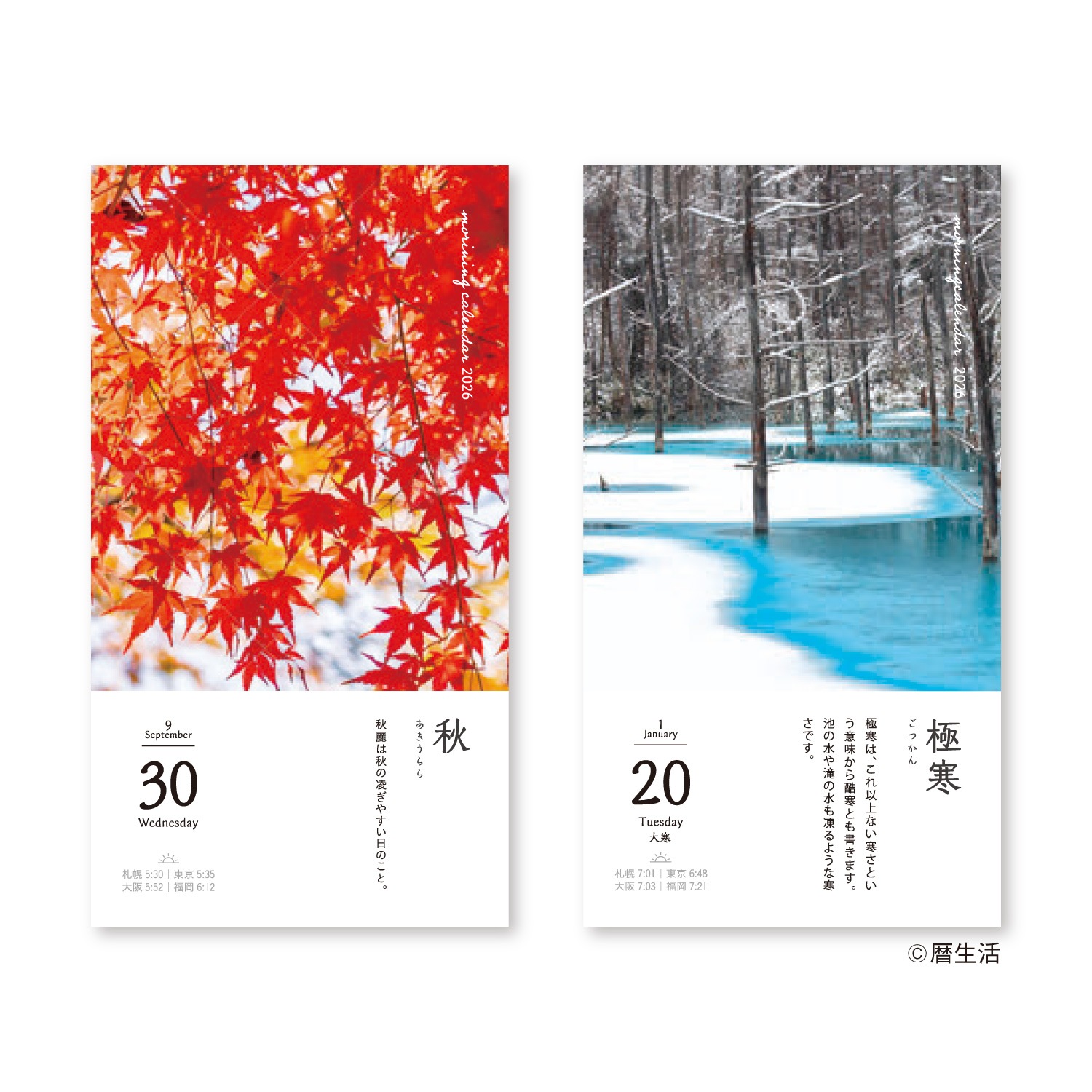 日めくりカレンダー【2026】