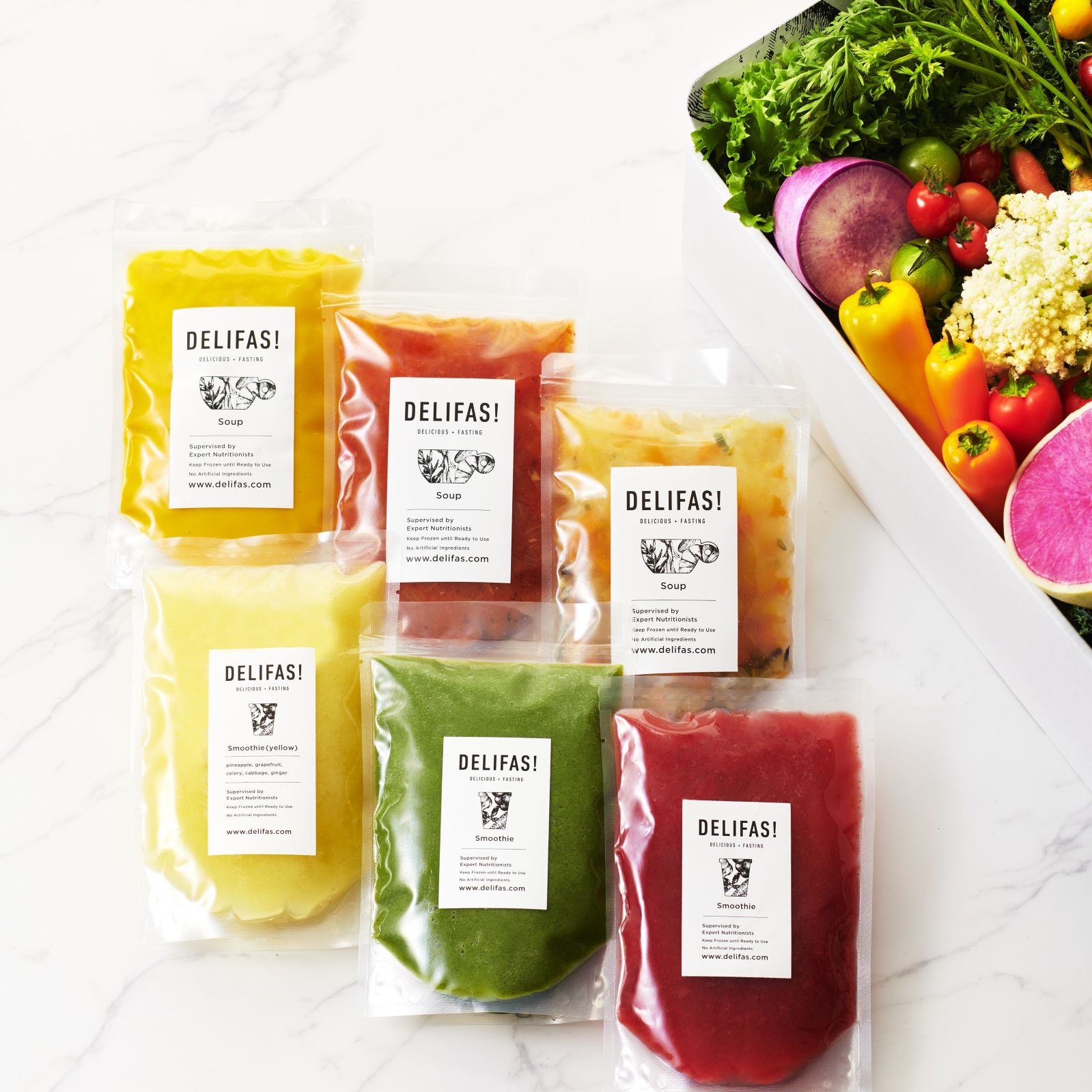 【2/12終売】【スープ＋野菜の3DAYS】<br>食べるファスティングセット