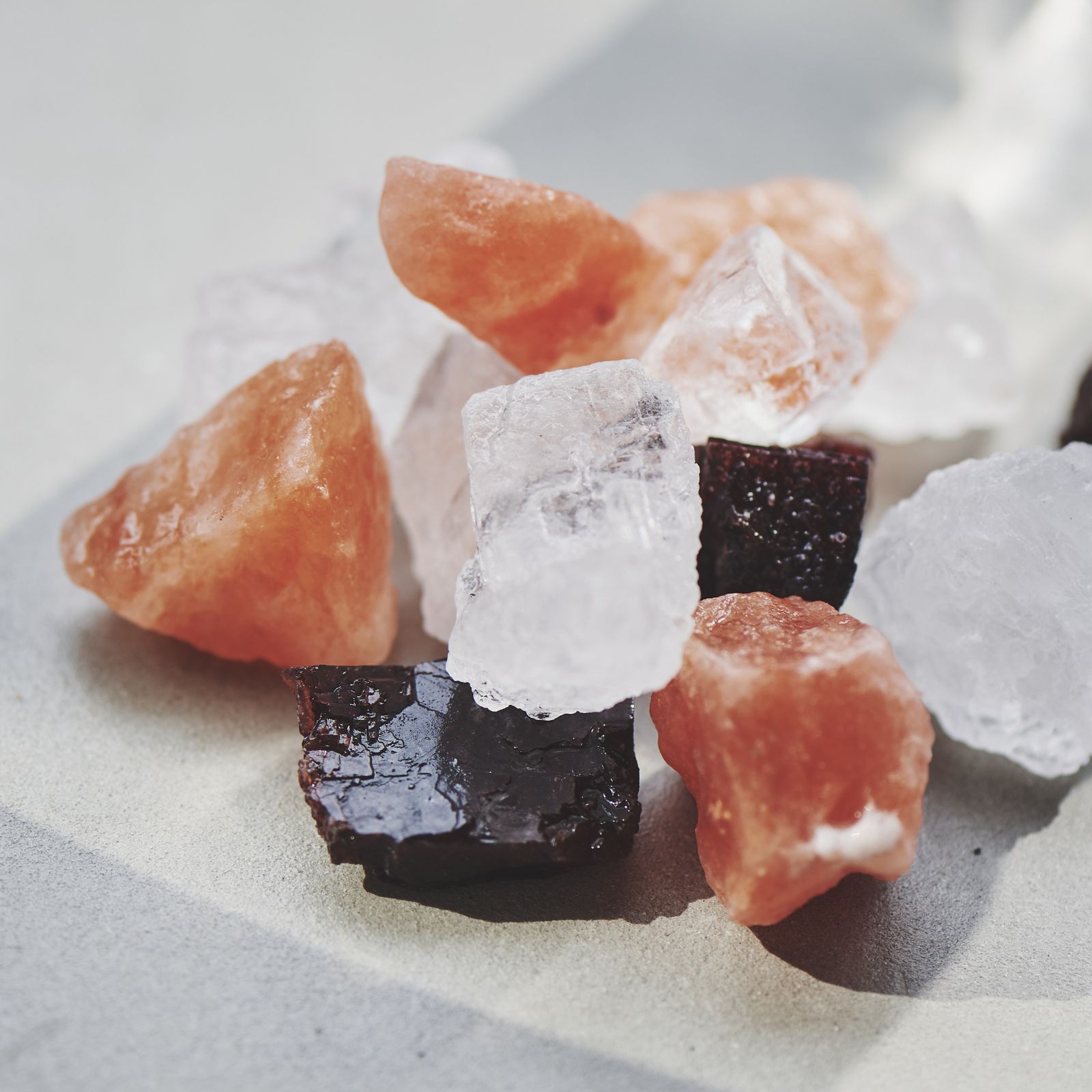 クォーツバスソルト<br>コーラル トライアル ハートデザイン３回分