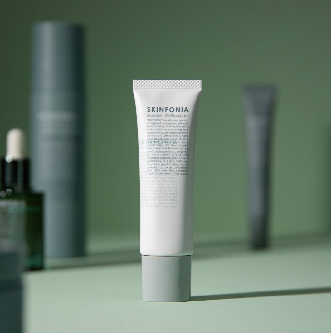 SKINFONIA モイストスキン UVグロウベース ＜日焼け止め乳液/化粧下地＞ 30g