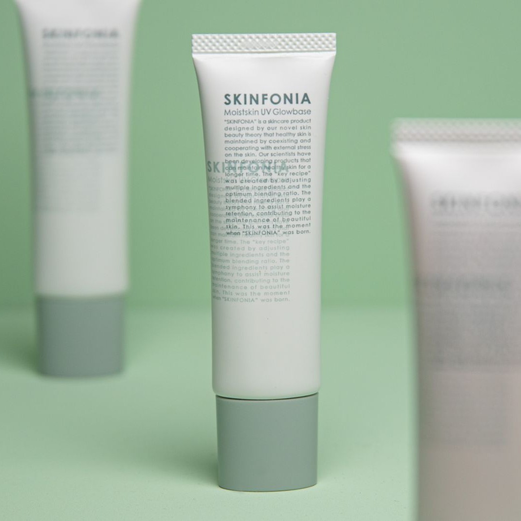 SKINFONIA モイストスキン UVグロウベース ＜日焼け止め乳液/化粧下地＞ 30g