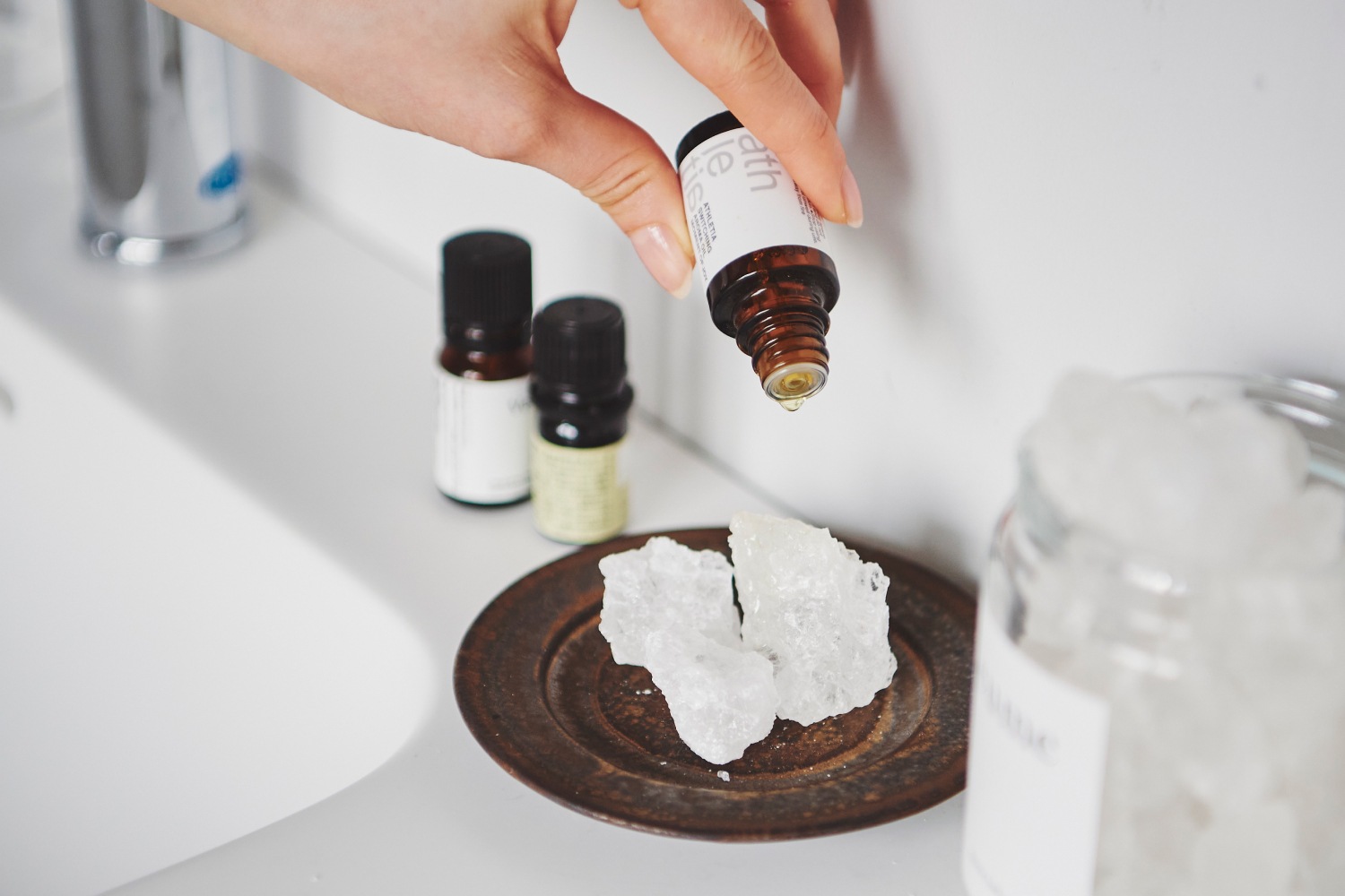 【まとめ注文】<br>クォーツバスソルト<br>クリスタル トライアル３回分