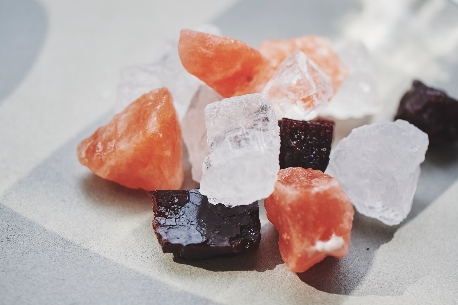 【まとめ注文】<br>クォーツバスソルト<br>クリスタル トライアル３回分