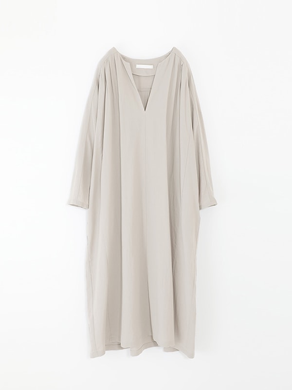 新品　定価38000円　エヴァムエヴァ　キュプラシルク シャツワンピース　日本製 evam eva｜ladies',one-piece