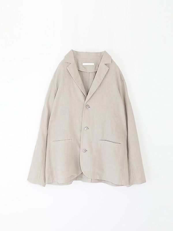 evam eva｜water linen jacket [men's]｜men's
