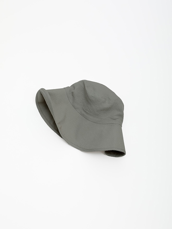 evam eva(エヴァム エヴァ) リネンハット / linen hat charcoal