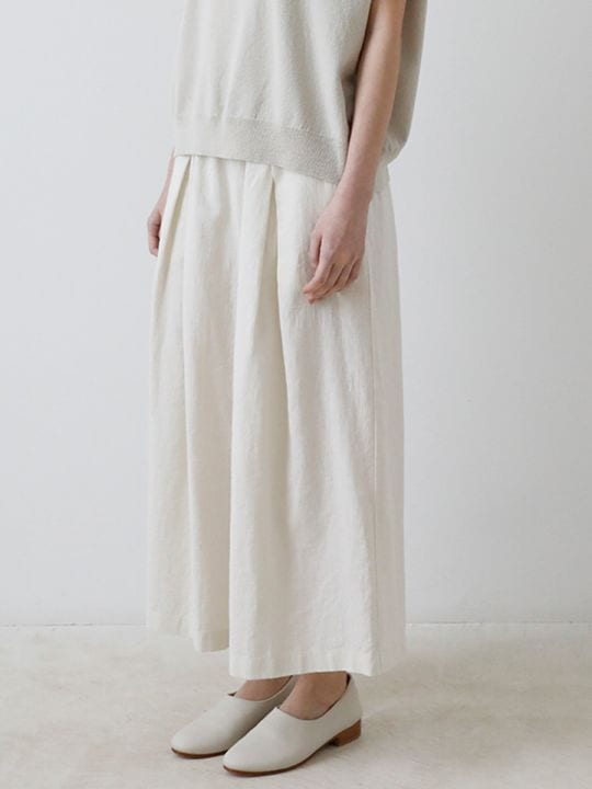 evam eva｜water linen pullover｜ladies',tops