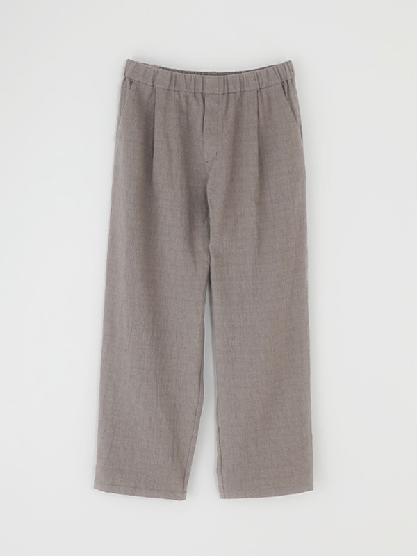 linen cotton wide pants