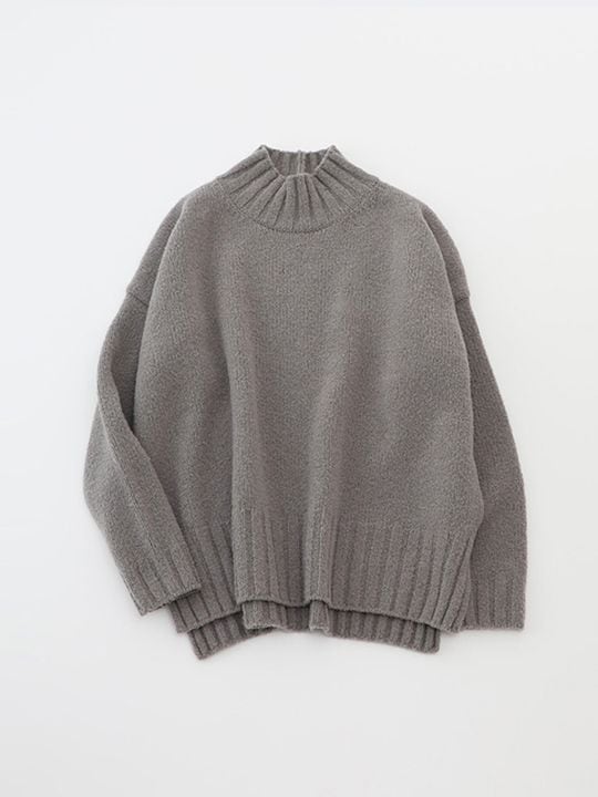 美品♡ エヴァムエヴァ カシミヤ混 ポンチョ ケープ 羽織り チャコールグレー カシミヤリバーポンチョコート | Whim Gazette(ウィム ガゼット