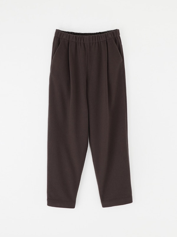 wool straight pants